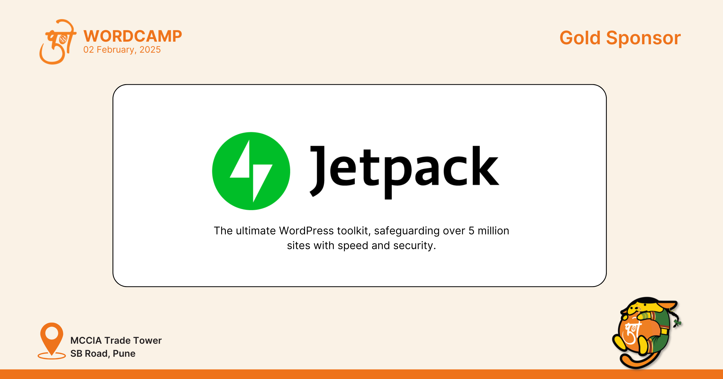 Introducing Jetpack as Gold Sponsor