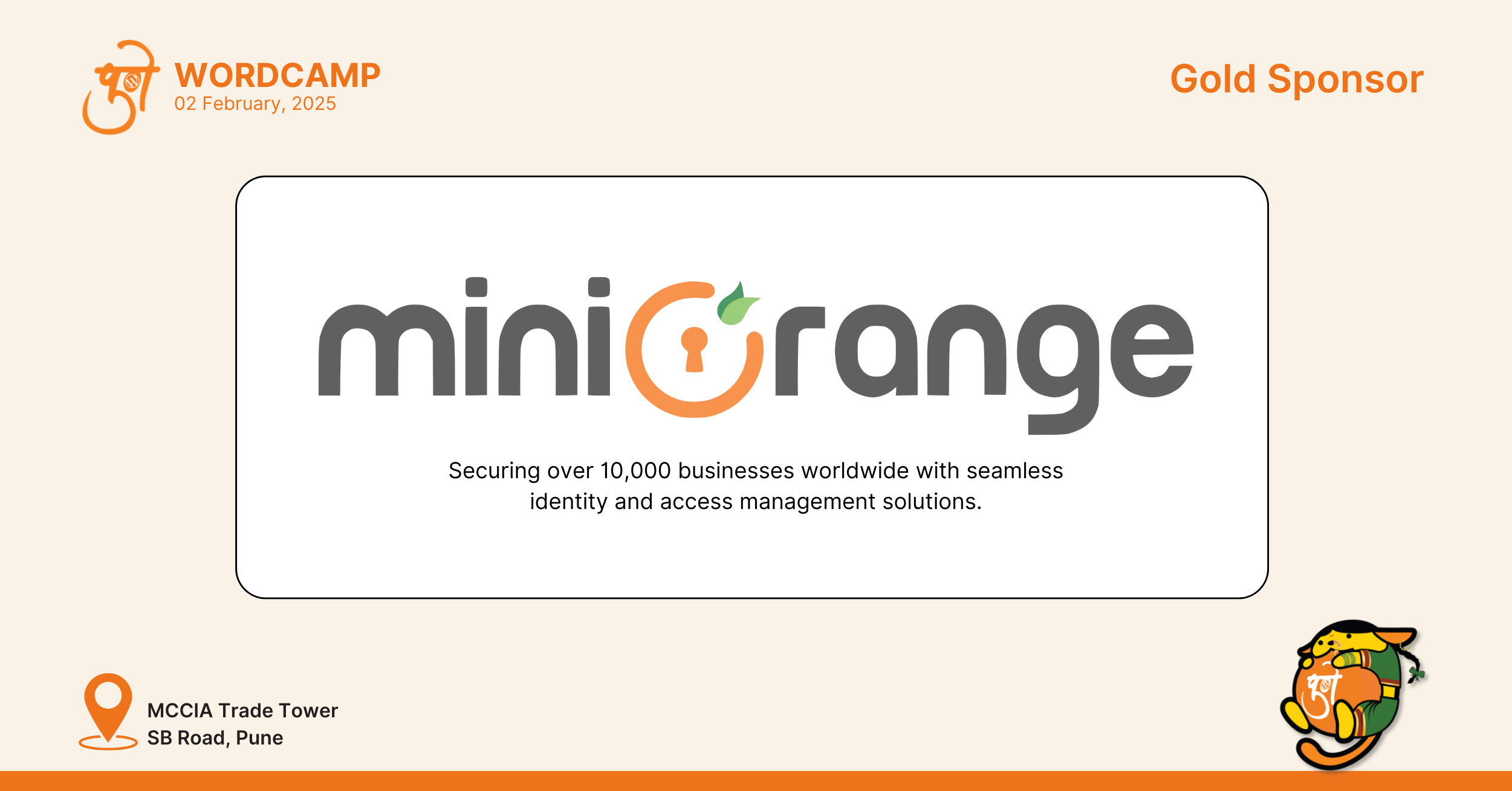 Introducing miniOrange as Gold Sponsor