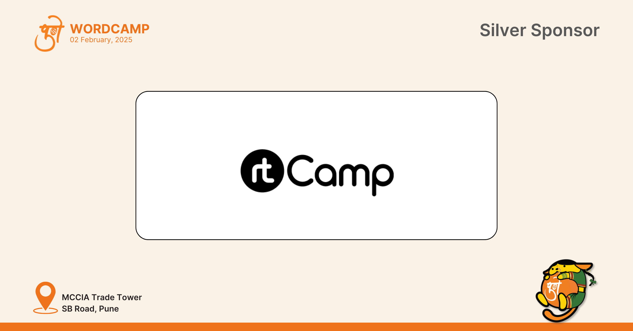 rtCamp is a Silver Sponsor